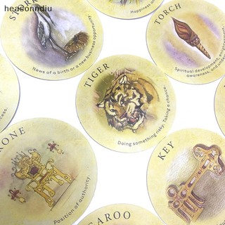 Heasonndu Lá Trà May Mắn Thẻ Oracle Lời Tiên Tri Bói Toán Sàn Tiệc Gia Đình Board Game Fortune Telling Game VN