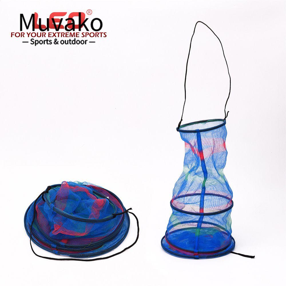 MUVAKO Giỏ Câu Cá Mini Siêu Nhẹ