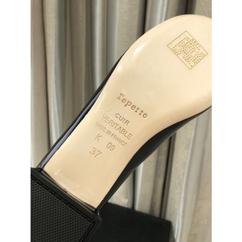 Repetto Giày Búp Bê Da Thời Trang Xinh Xắn Dành Cho Nữ