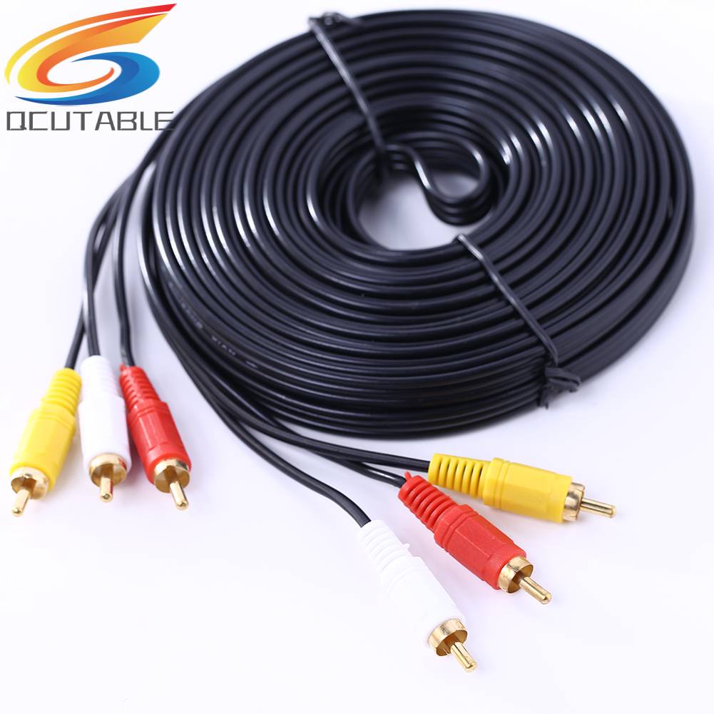 Dây Cáp Âm Thanh 3 RCA Cho DVD TV