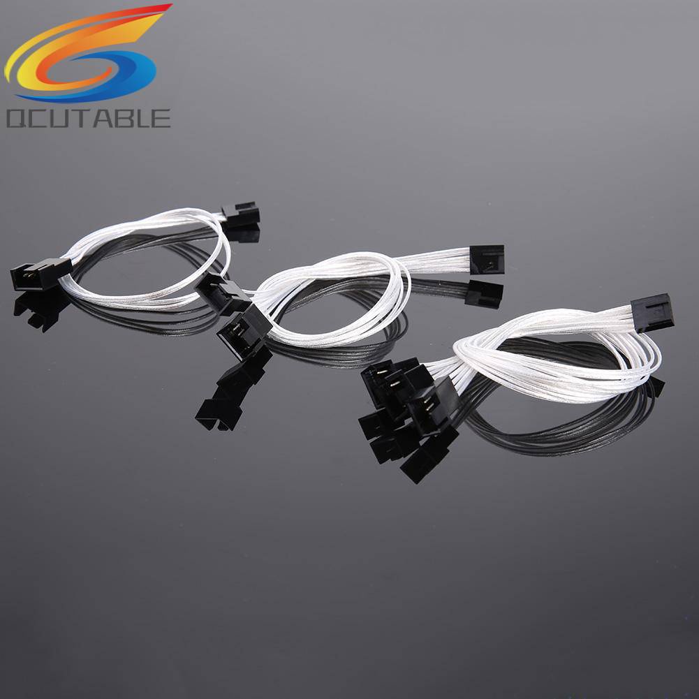 Dây Cáp Tách Quạt Tản Nhiệt CPU 3 Chiều 30cm 4Pin PWM 1 Sang 1 2