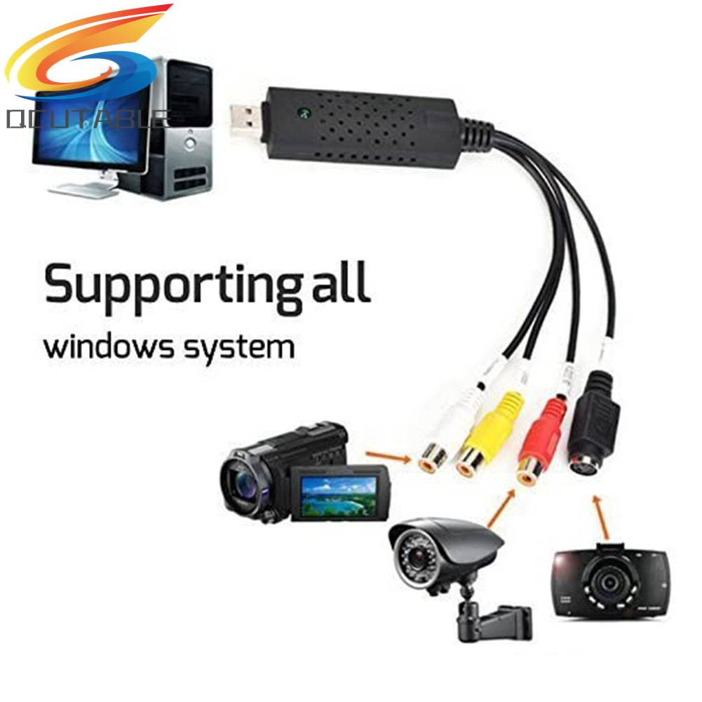 Bộ ChuyểN ĐổI Video Kỹ ThuậT Số 1 Kênh USB 2.0 VCR VHS Sang DVD DVR