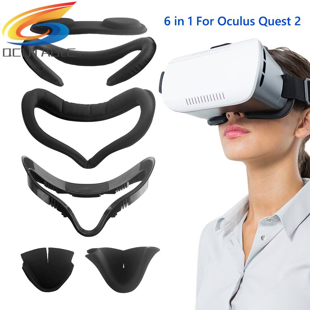 Set 6 Đệm Mắt Cho Kính Thực Tế Ảo Oculus Quest 2 VR