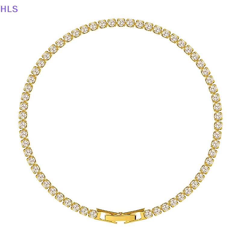 Vòng Tay Mạ Vàng Đính Đá Lấp Lánh Chất Lượng Cao Có Thể Điều Chỉnh Cho Nữ