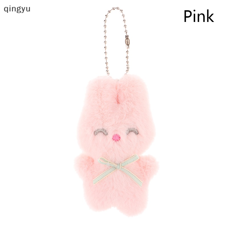 Thỏ Nhồi Bông Mềm Mại Trang Trí Móc Khóa / Ba Lô / Móc Khóa Dễ Thương