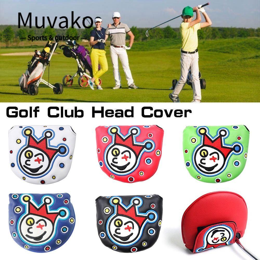 MUVAKO Vỏ Bọc Đầu Gậy Đánh Golf Bằng Da PU Cao Cấp