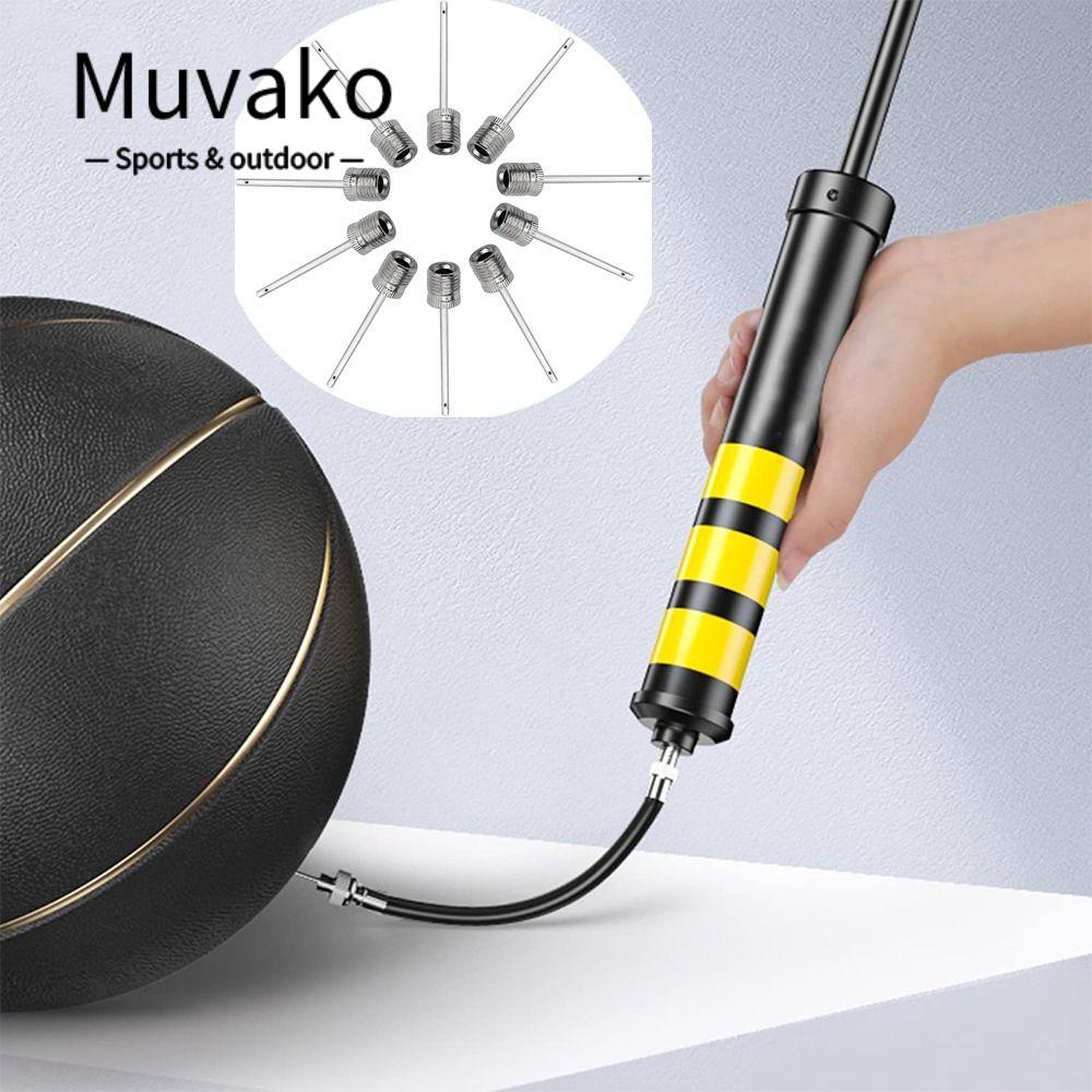 MUVAKO Set 100 Đầu Nối Ống Bơm Bóng Đá Tiện Dụng