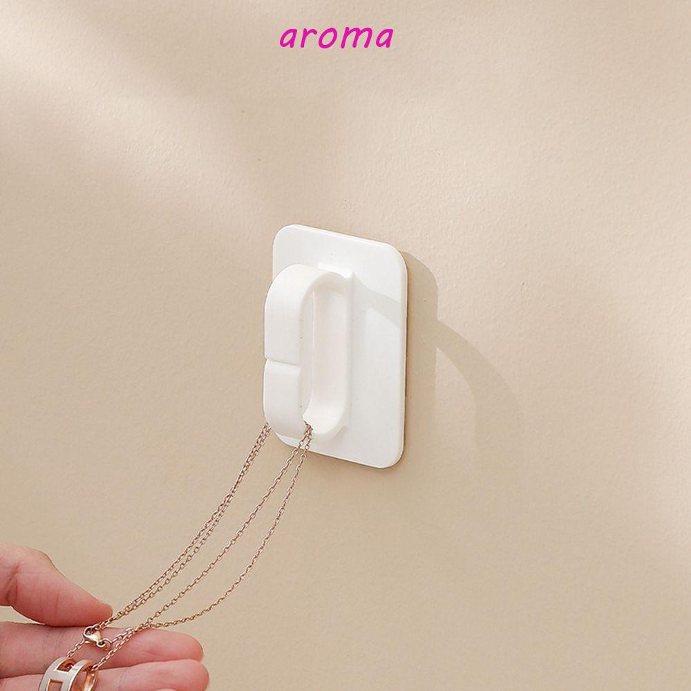 AROMA Set 2 Móc Dán Tường Treo Đồ Tiện Dụng