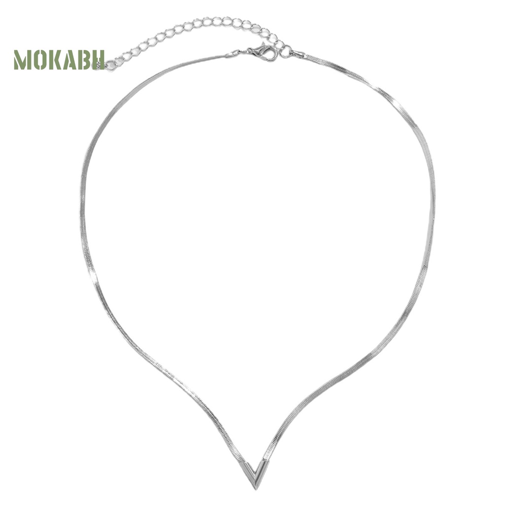 [Mok Abh] Vòng Cổ Nam Nối Dài Điều Chỉnh Được Hình Chữ V