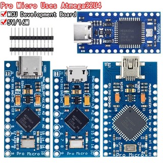 Chip micro atmega32u4 5v 16mhz atmega328 cho arduino pro mini với đầu nối 2 hàng pin leonardo uno r3