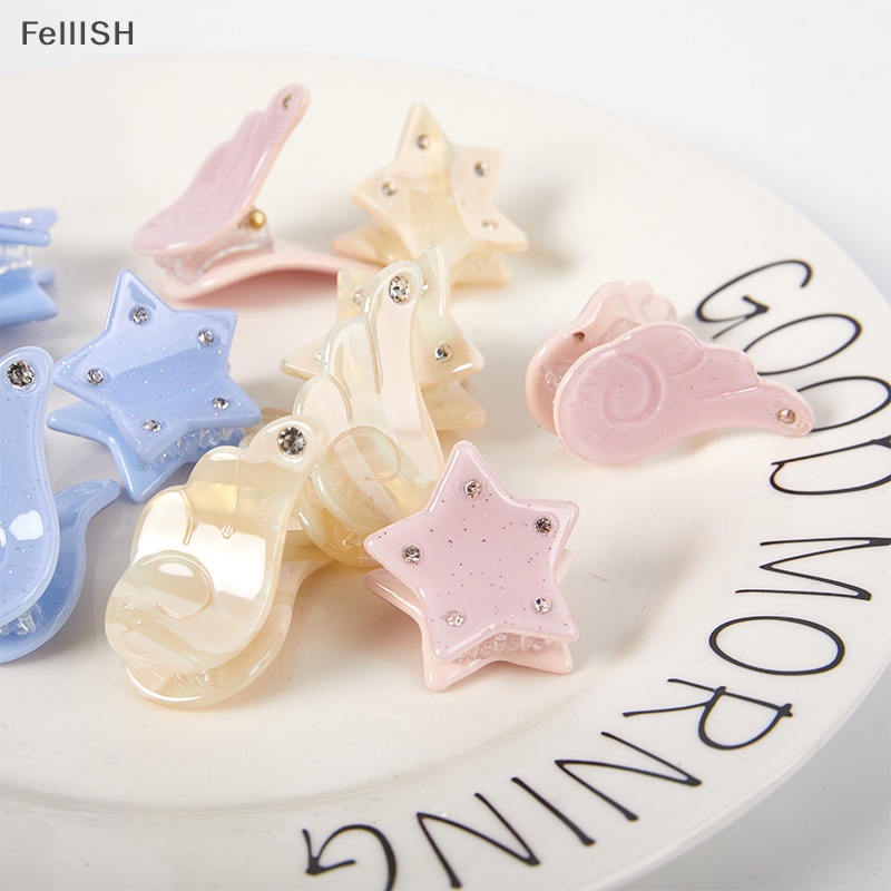 Set 2 Kẹp Tóc Hình Ngôi Sao Nhỏ Dễ Thương Cho Bé Gái 439br