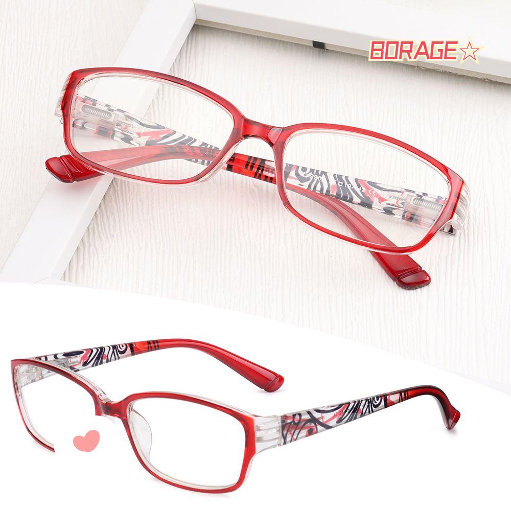 BORAG Kính Đọc Sách Gọng Hoa Siêu Nhẹ Thời Trang