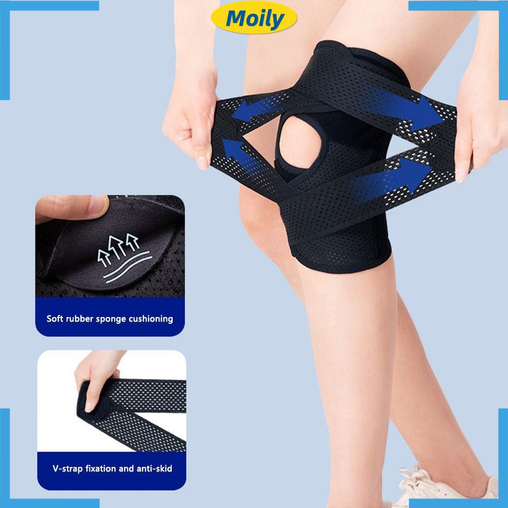 MOILYVN 1 Băng Quấn Bảo Vệ Đầu Gối Khi Chơi Tennis
