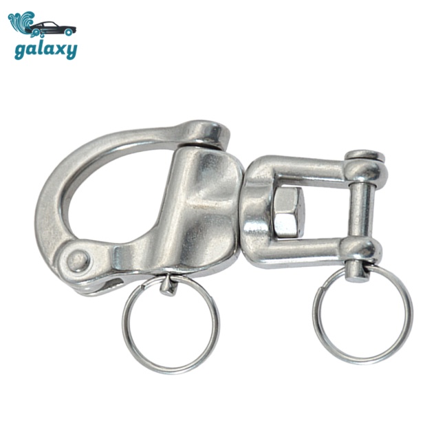 Móc Khóa Xoay 360 Độ galaxy 70mm Bằng Thép Không Gỉ 316 Tháo Gỡ Nhanh