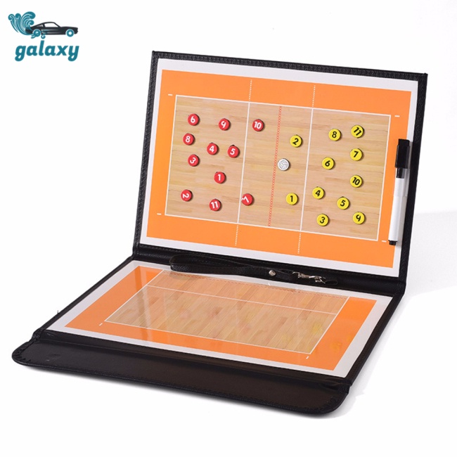 Galaxy Bảng Kẹp Nam Châm Nhiều Màu Sắc Có Thể Gập Lại Chuyên Dụng Cho Huấn Luyện Bóng Chuyền