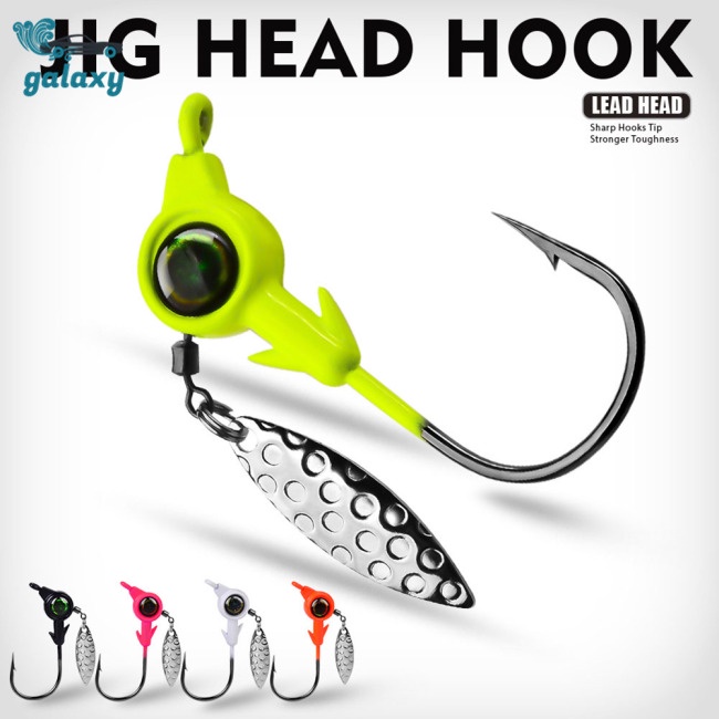 Galaxy Set 5 Mồi Giả Nhử Cá 3.5g 5g 7g 10g Gắn Kèm Móc Câu