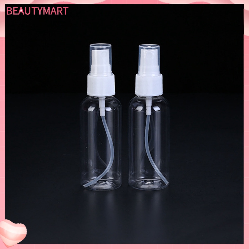 Set 10 / 5 Lọ Đựng Dung Dịch Mỹ Phẩm 60ml Chống Rò Rỉ Có Thể Tái Sử Dụng