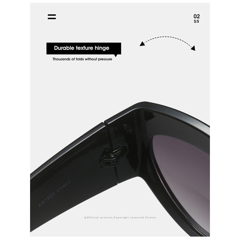 Kính Mát Mắt Mèo Phong Cách Âu Mỹ Mới 2023 Chống Tia UV400