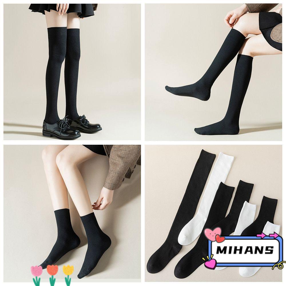 MIH Vớ Dài Màu Sắc Trơn Quyến Rũ Cho Nữ