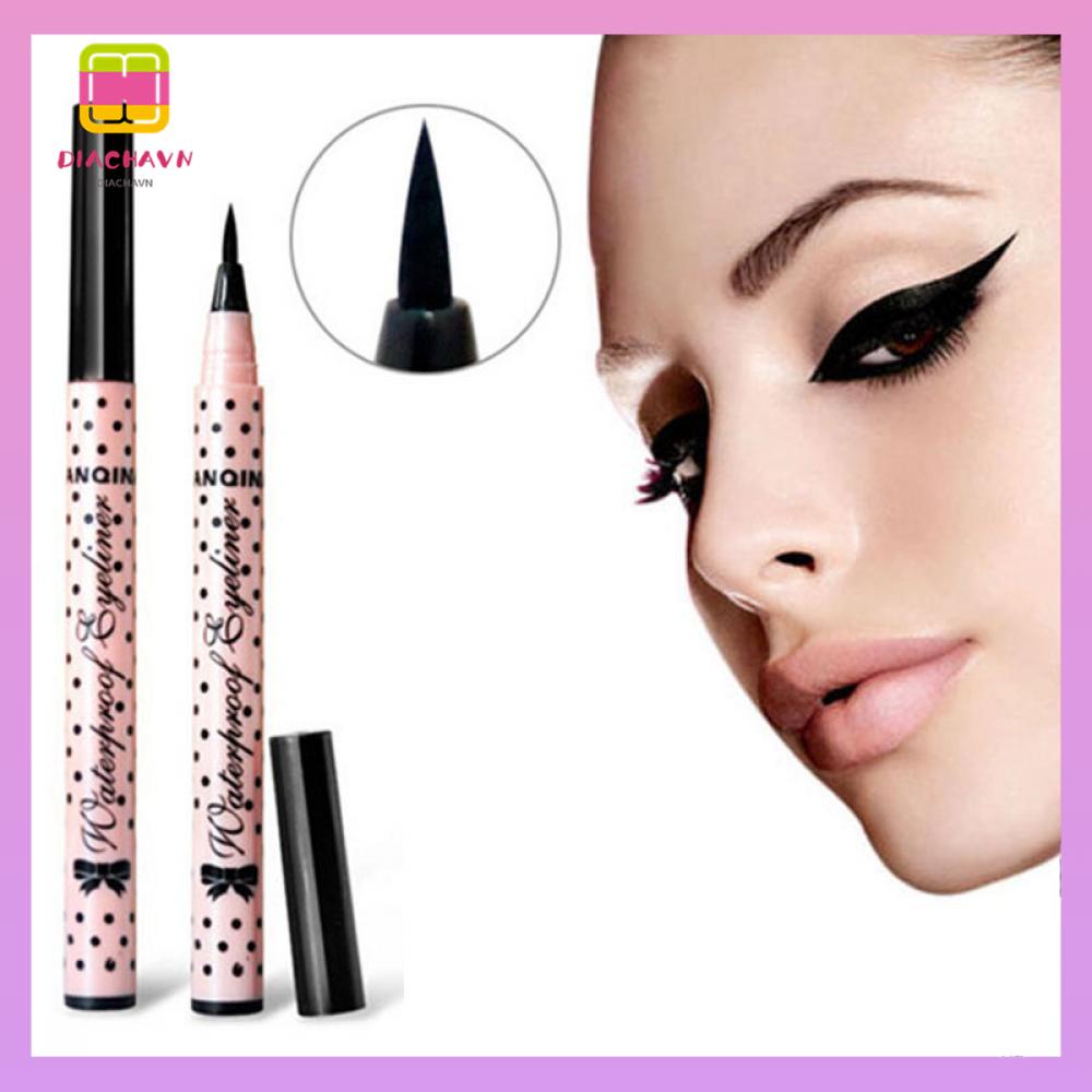 DIACHAVN Bút Kẻ Mắt Chống Thấm Nước Màu Đen Thời Trang