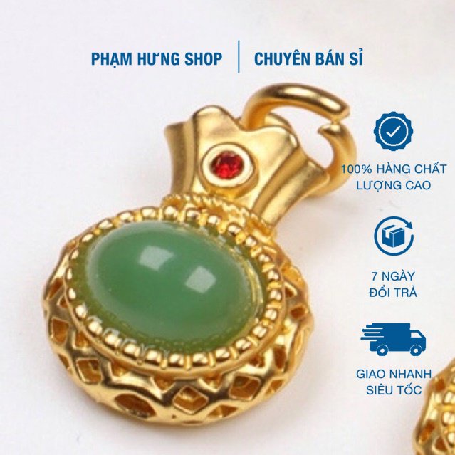 GIÁ SỈ  Charm hồ lô đính đá - PL106 [Hàng loại 1 - SIÊU ĐẸP]