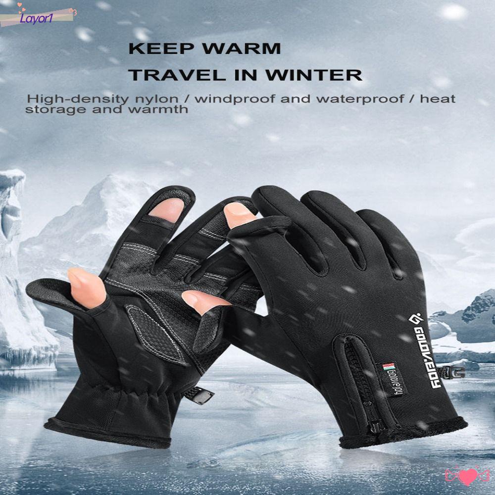 LAYOR1 Găng Tay Giữ Ấm Chống Thấm Nước Thân Thiện Với Da