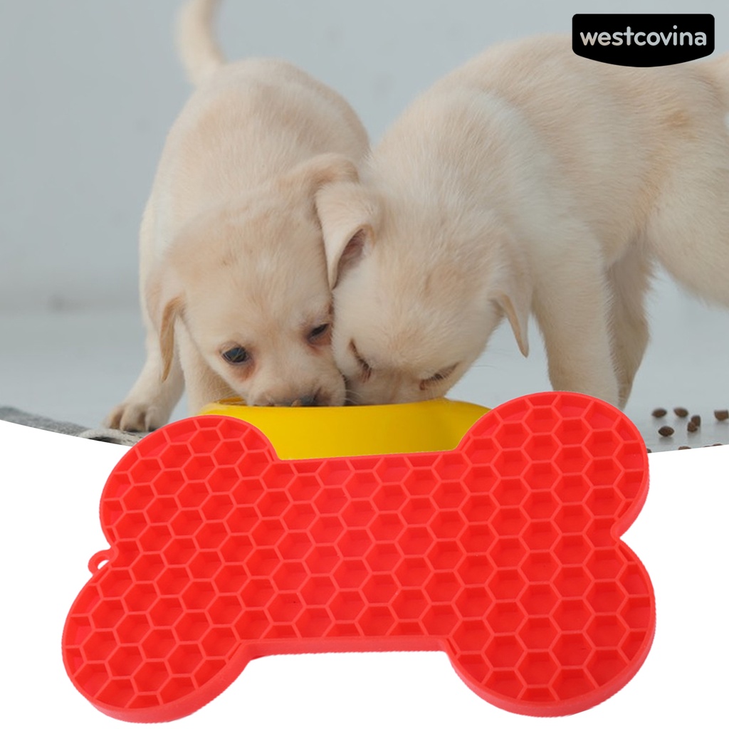 [COD]♞Thảm Lót Thức Ăn Hình Khúc Xương Chống Kẹt Tay Giúp Giảm Căng Thẳng Dành Cho Thú Cưng