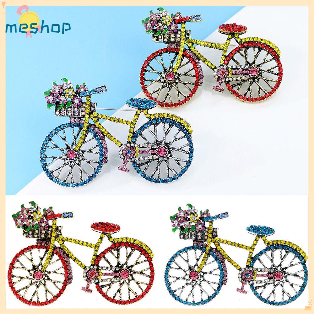 ME Ghim Cài Áo Hình Xe Đạp Sáng Tạo