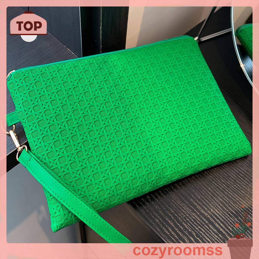 Ví Da PU Đeo Chéo Ngăn Đựng Thẻ Sức Chứa Lớn Thời Trang Cho Nữ