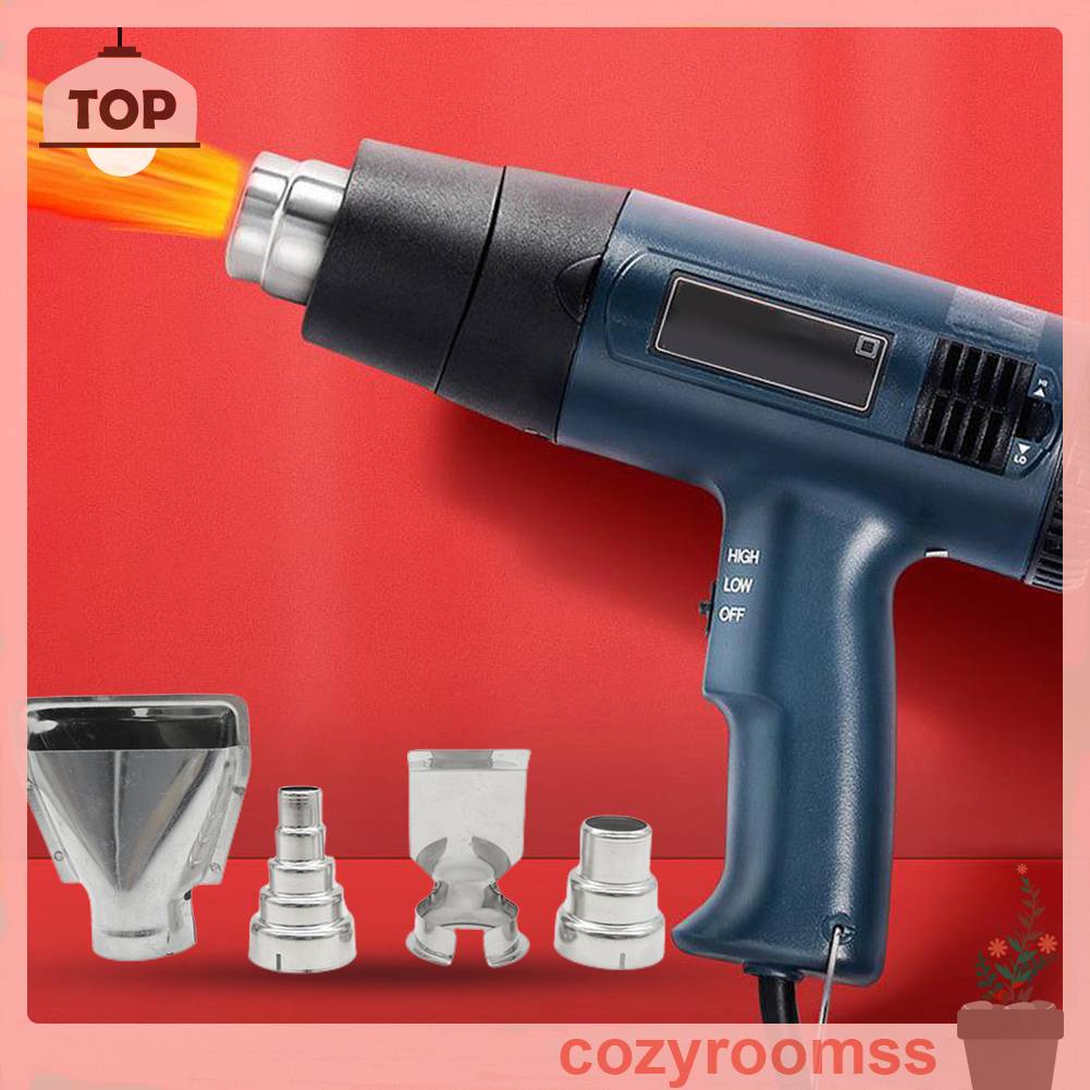 Set 4 Đầu Vòi Phun Nhiệt Chống Rò Rỉ Dành Cho Súng Nhiệt Tự Làm
