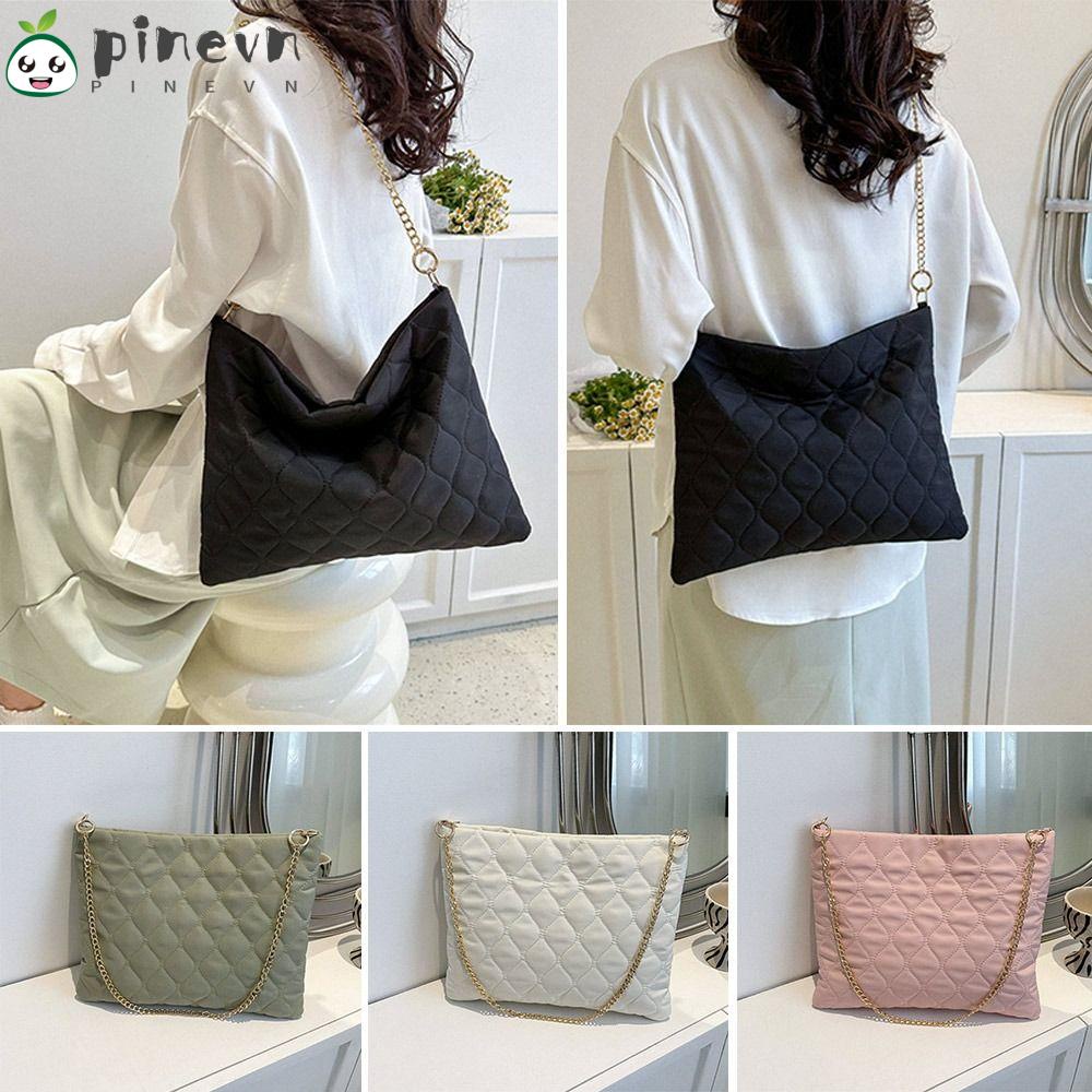 PINEVN Túi Tote Đeo Chéo Cỡ Lớn Màu Sắc Ngọt Ngào Thời Trang Cho Nữ