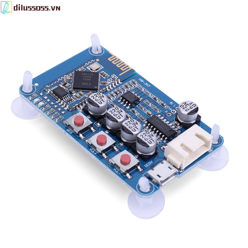 Bảng Mạch Nhận Tín Hiệu Âm Thanh Bluetooth 4.0 Cho Loa