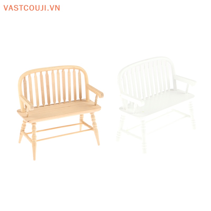 Mô Hình Ghế Đôi VASTJI Tỉ Lệ 1: 12 Trang Trí Nhà Búp Bê