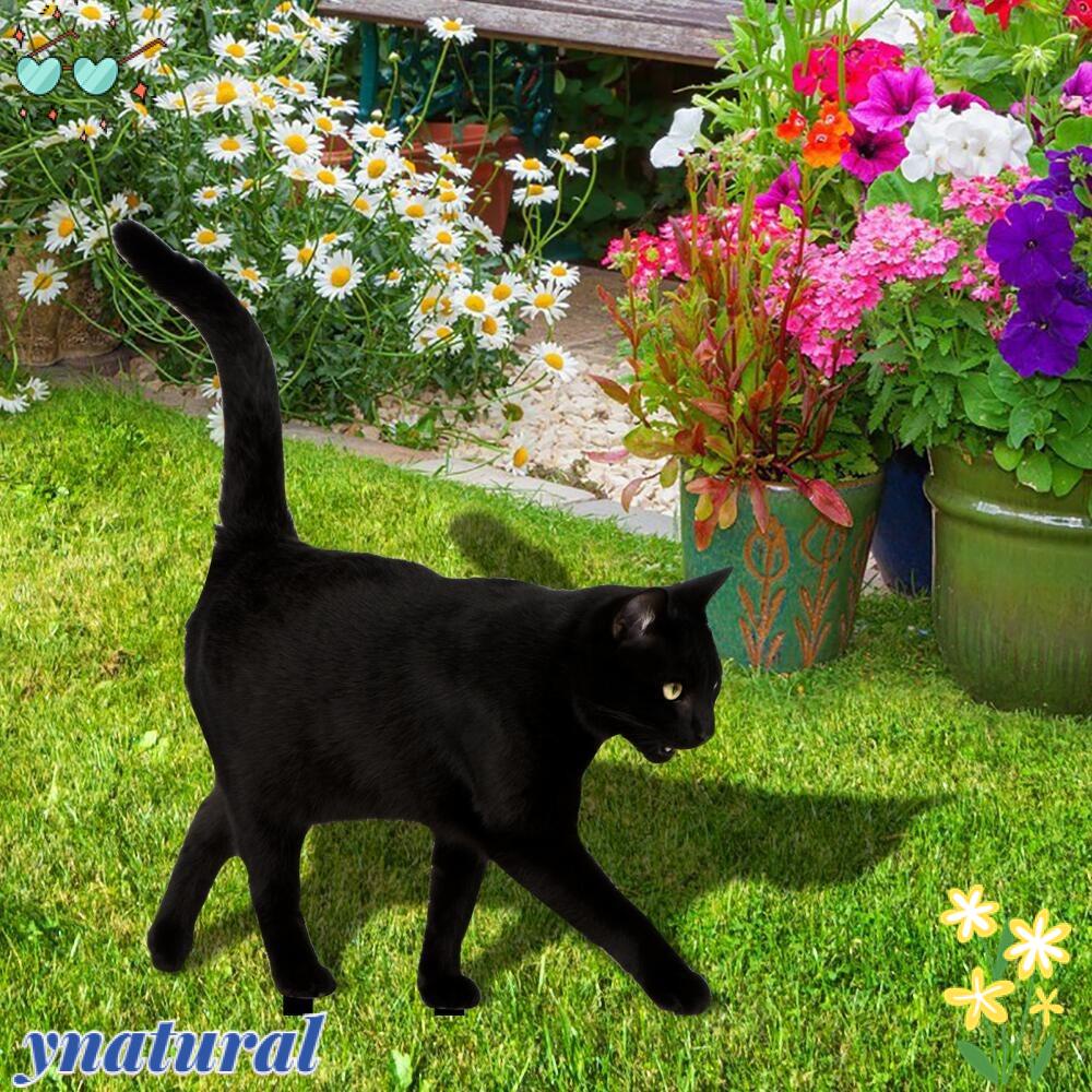 Tượng Mèo Bằng Acrylic Sinh Động Trang Trí Sân Vườn Ngoài Trời Mới