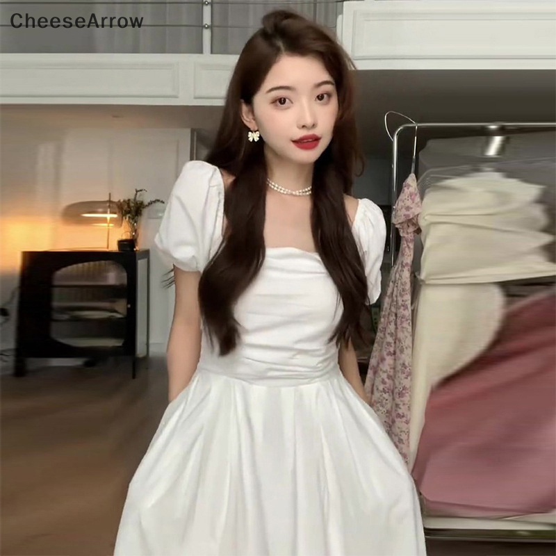 [CHAW] Đầm Midi Dáng Chữ A Thanh Lịch Thời Trang Mùa Hè Cho Nữ Sinh Nhật Tiệc Cưới