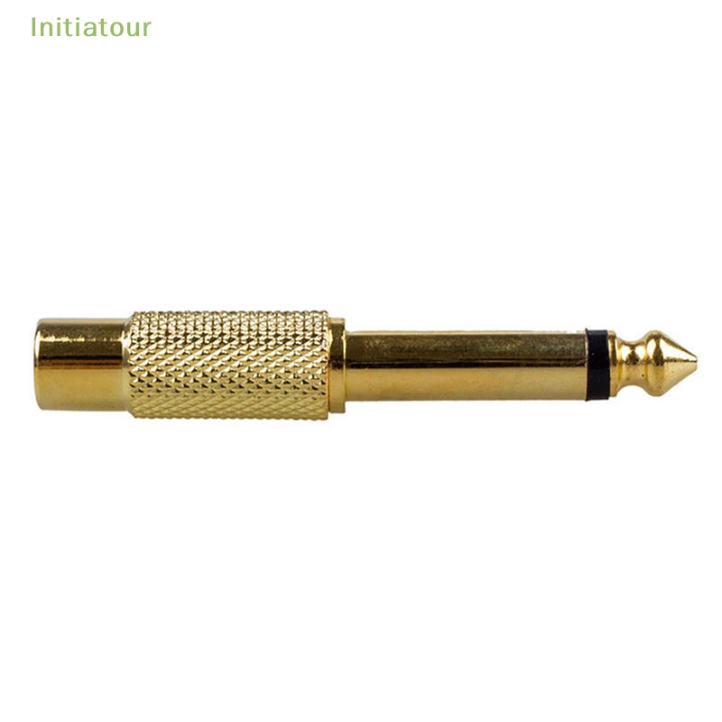 Set 2 Dây Cáp Chuyển Đổi Âm Thanh Mono Male Sang RCA Female 6.35mm 1 / 4 "