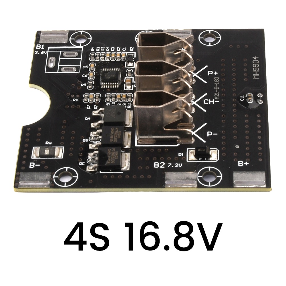 Pcbfun 4s 16.8v Li-ion 18650 Bộ pin Công cụ điện Bảng bảo vệ sạc