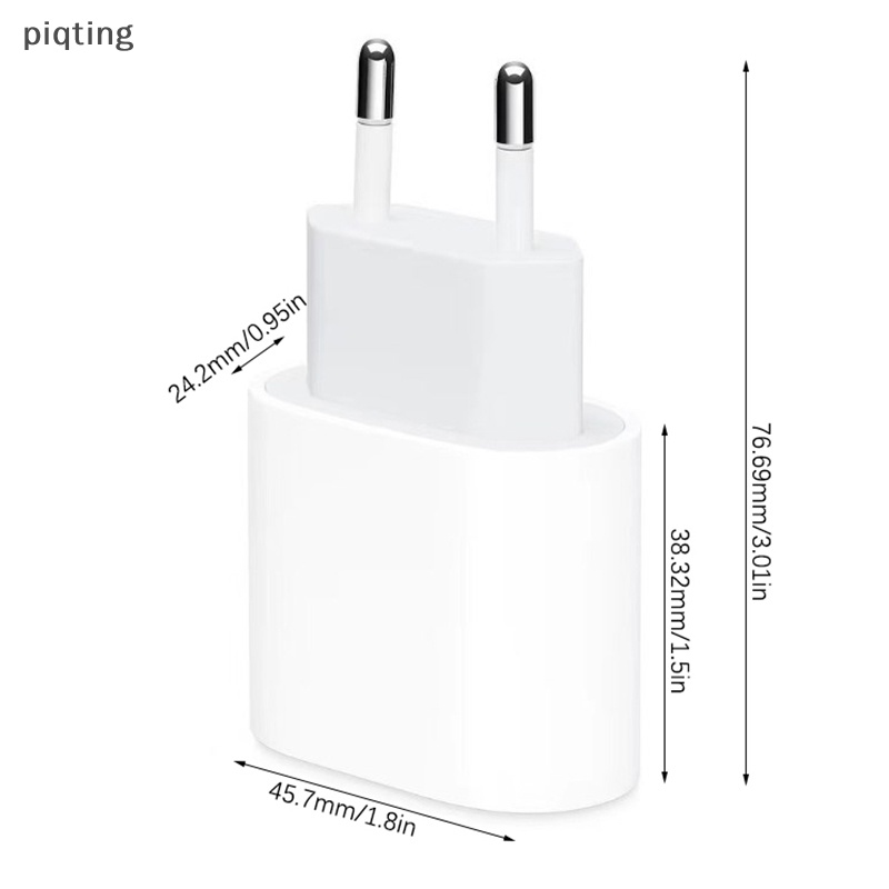 Dây Cáp Sạc Piqt PD 20W Dành Cho IOS USB C