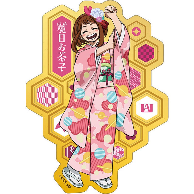 Mô Hình Đứng Bằng Acrylic Hình Anime My Hero Academia Trang Trí Bàn Làm Việc