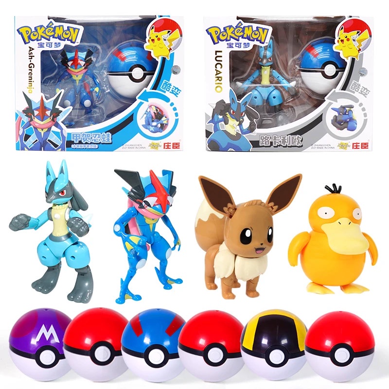 Bộ Đồ Chơi Bóng pokemon Biến Hình Có Thể Cửa Hàng Vào Quả Bóng pokemon