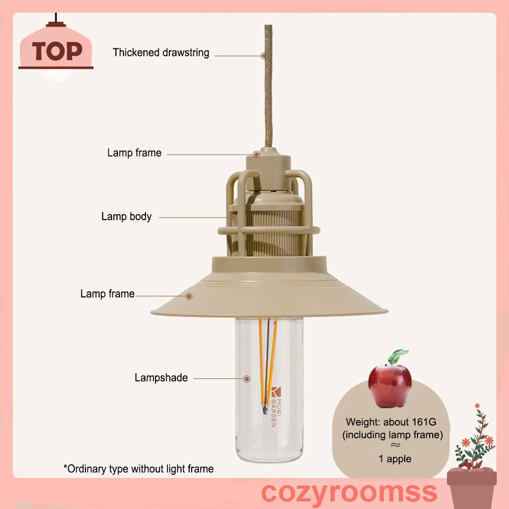 Đèn LED Dây Ánh Sáng Trắng / Ấm Vintage Cho Hoạt Động Ngoài Trời