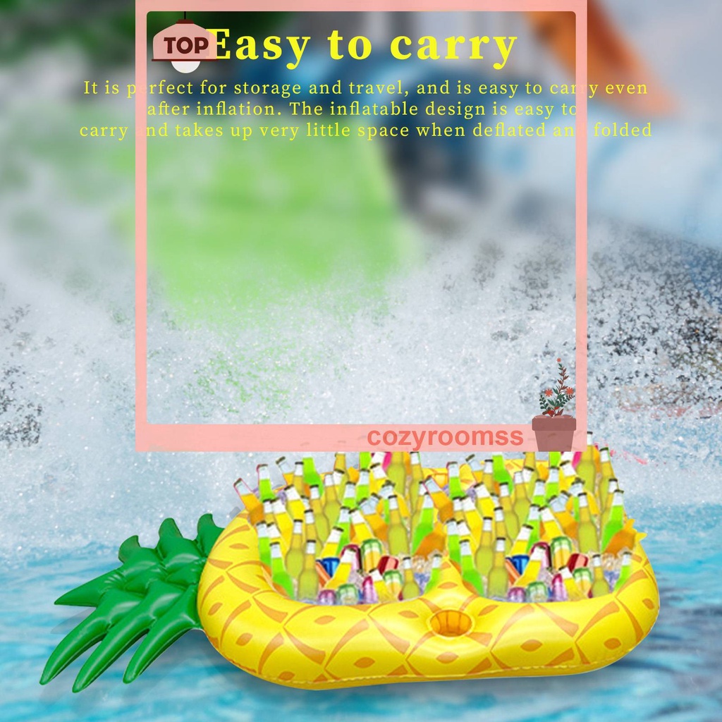 Phao Đứng Bằng PVC Có Thể Tái Sử Dụng Dùng Đựng Cốc Nước