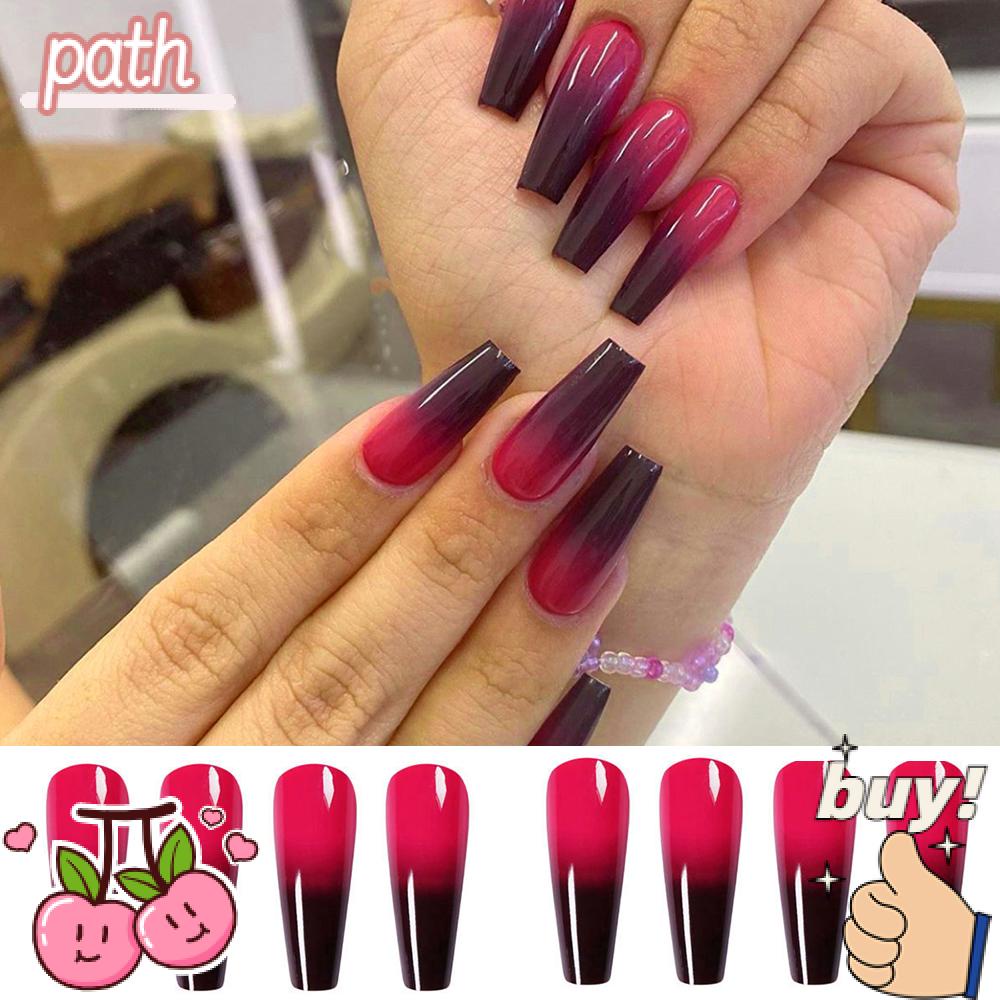 PATH Hộp 24 Móng Tay Giả Múa Ba Lê