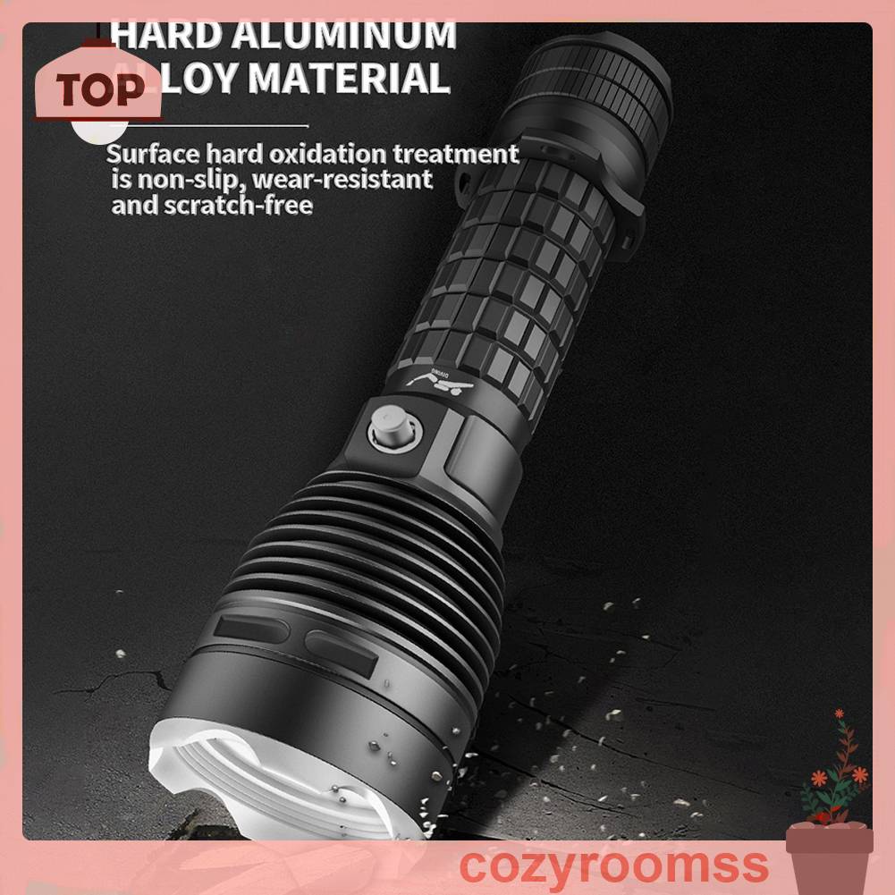 Đèn Pin LED Lặn Biển XHP70 3 Chế Độ Không Trượt Tiện Dụng