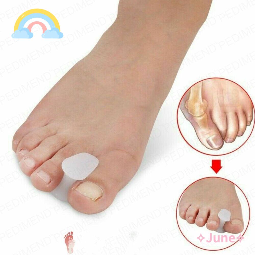 Dụng Cụ Tách Ngón Chân Bằng Silicon Gel Mềm Chăm Sóc Cho Nam Nữ