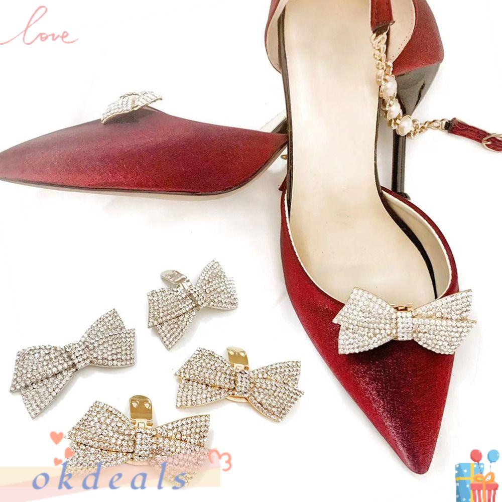 1 Khóa Kẹp Đính Đá Pha Lê Lấp Lánh Trang Sức Cho Nữ