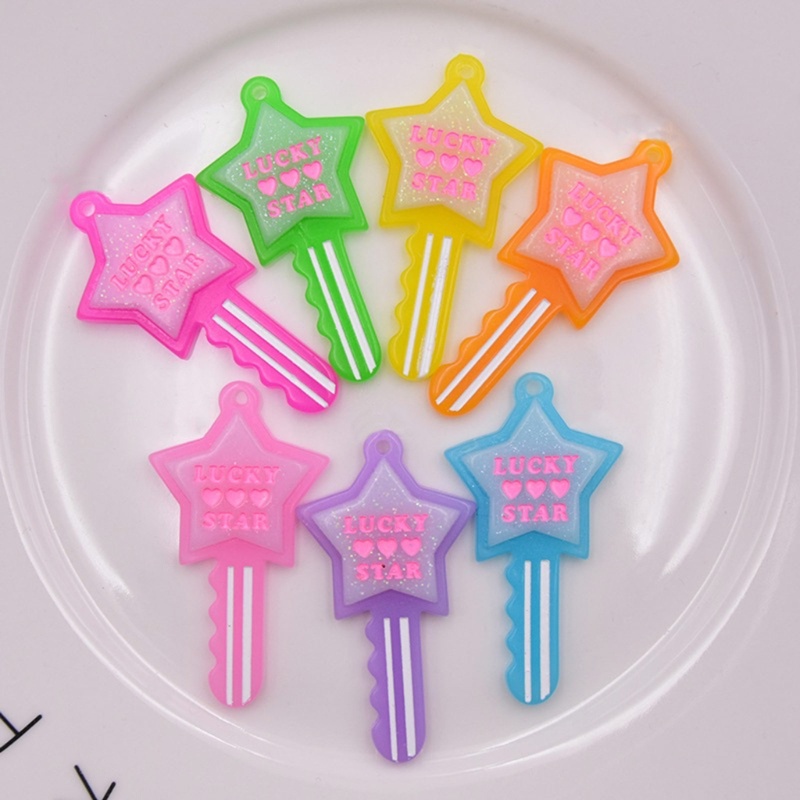 Flgo Chìa Khóa Phong Bì Kèm Thẻ Khắc Chữ Làm Trang Sức Thủ Công DIY