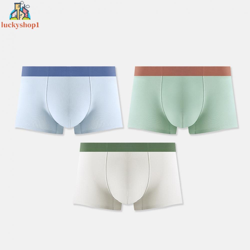 Quần Lót Nam Không Đường May Màu Sắc Đơn Giản