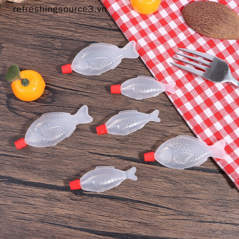 Bộ 10 Lọ Đựng Gia Vị Mini Hình Cá Dễ Thương {REFRE3} 3.vn}