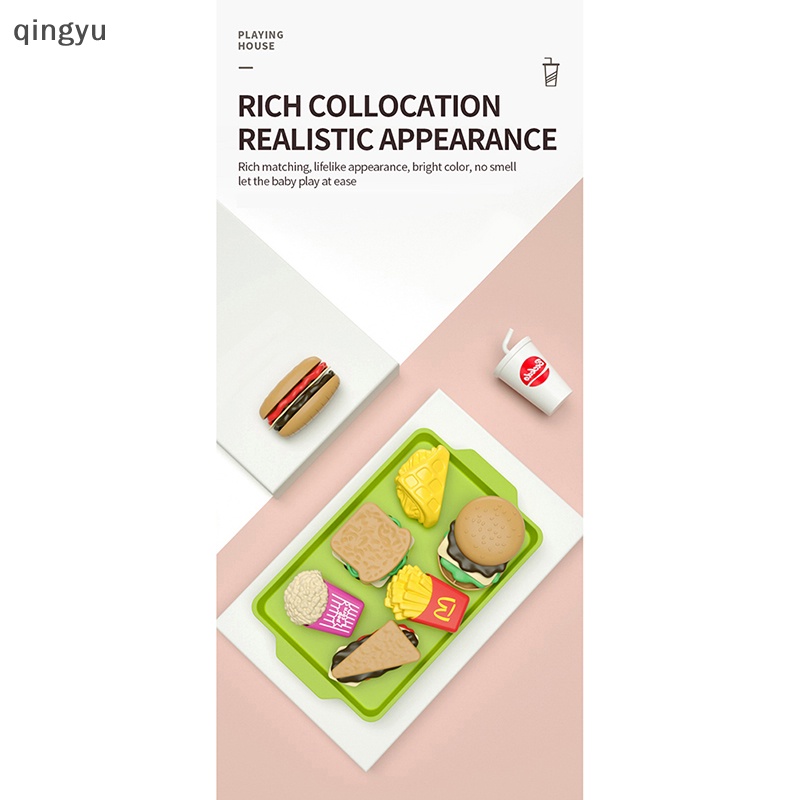 Bộ Đồ Chơi Cắt Bánh Sandwich Khoai Tây Chiên DIY Cho Bé